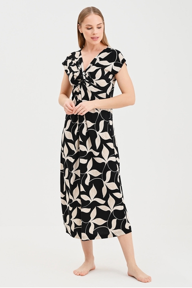  Платье домашнее макси с драпировкой Diamond Tea 23559 купить в интернет-магазине Bestelle фото 1