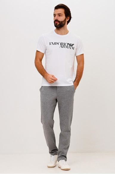  Футболка из хлопка с принтом Emporio Armani 2118182R476 купить в интернет-магазине Bestelle фото 3