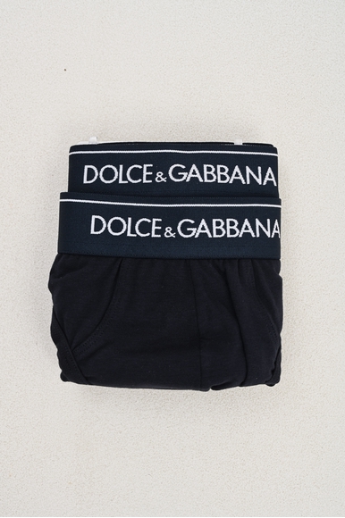 Набор мужских классических трусов-брифов (2 шт.) Dolce & Gabbana M9C03JONN95 купить в интернет-магазине Bestelle фото 1