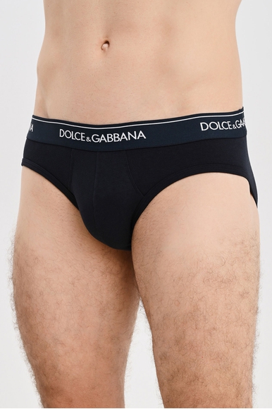 Набор мужских классических трусов-брифов (2 шт.) Dolce & Gabbana M9C03JONN95 купить в интернет-магазине Bestelle фото 2