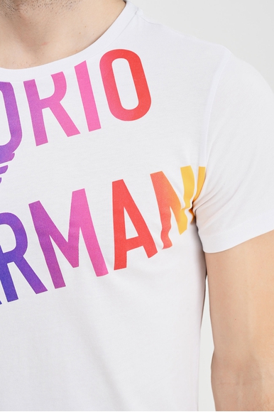  Мужская хлопковая футболка  Emporio Armani 2118183R476 купить в интернет-магазине Bestelle фото 4