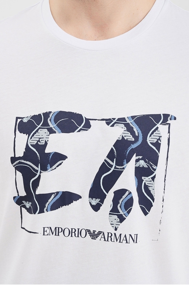  Мужская хлопковая футболка  Emporio Armani 2118183R468 купить в интернет-магазине Bestelle фото 4