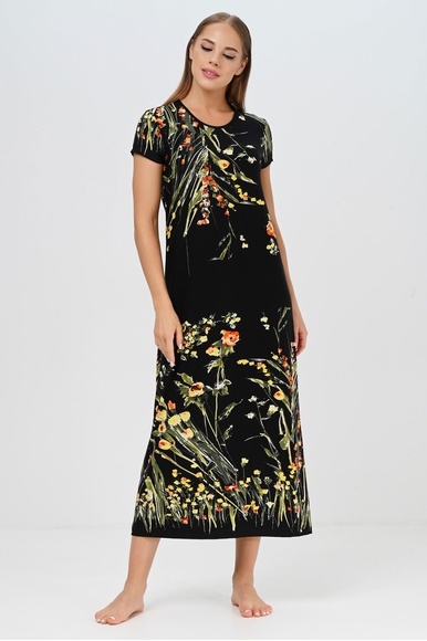Женское домашнее платье с принтом Diamond Tea 22528 купить в интернет-магазине Bestelle фото 5