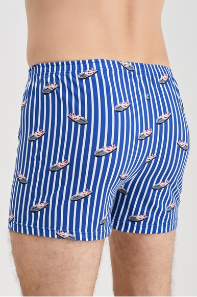 Мужские трусы-шорты из хлопка в полоску Mey 37303 купить в интернет-магазине Bestelle фото 2