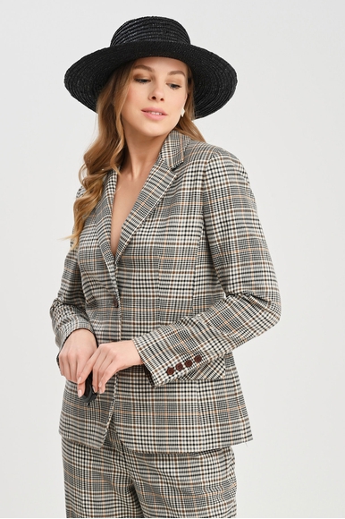 Женский жакет в клетку Rocco Ragni 22-1500-2301 купить в интернет-магазине Bestelle фото 2