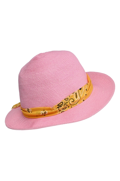 Шляпа с контрастной лентой MC2 Saint Barth CHAPEAUXBN купить в интернет-магазине Bestelle фото 2