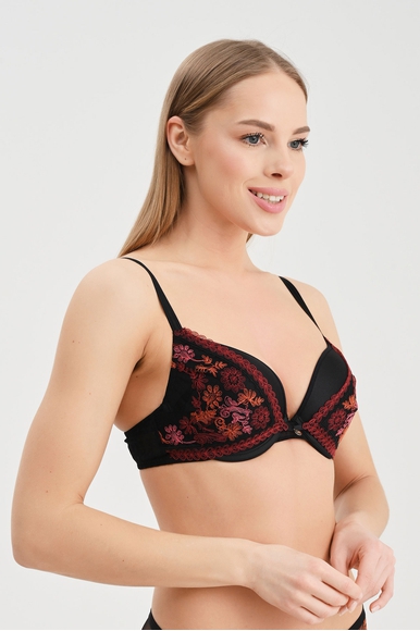 Бюстгальтер с плотными чашками пуш-ап с вышивкой Chantelle C16Q20 купить в интернет-магазине Bestelle фото 1