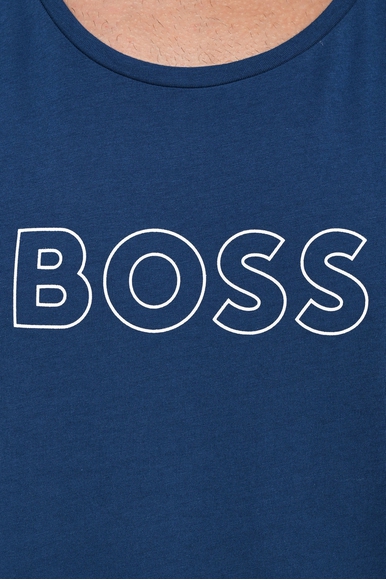 Мужская хлопковая майка с логотипом бренда  Hugo Boss 50469301 купить в интернет-магазине Bestelle фото 4