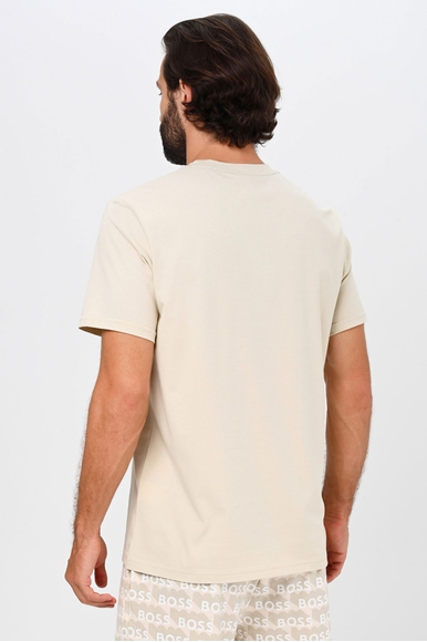 Мужская хлопковая футболка с фирменным логотипом Hugo Boss 50469289 купить в интернет-магазине Bestelle фото 6