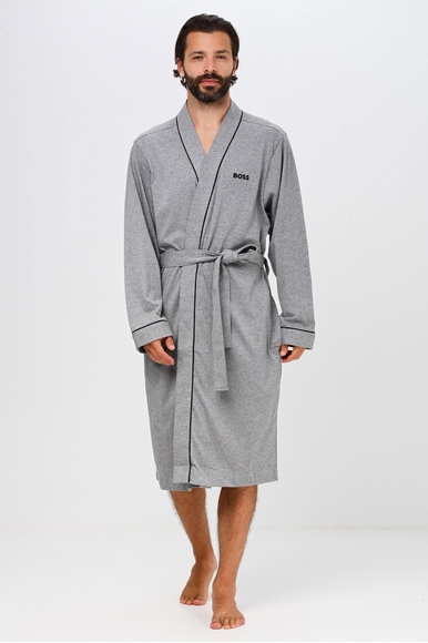  Халат хлопковый с поясом Hugo Boss 50469624 купить в интернет-магазине Bestelle фото 1