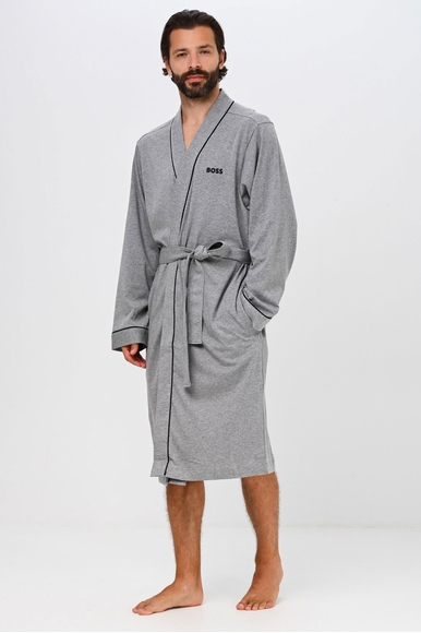  Халат хлопковый с поясом Hugo Boss 50469624 купить в интернет-магазине Bestelle фото 2