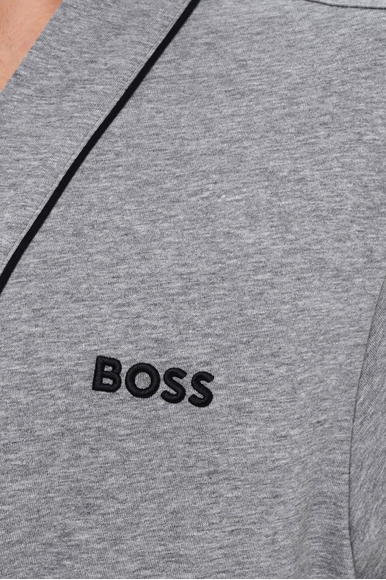  Халат хлопковый с поясом Hugo Boss 50469624 купить в интернет-магазине Bestelle фото 4