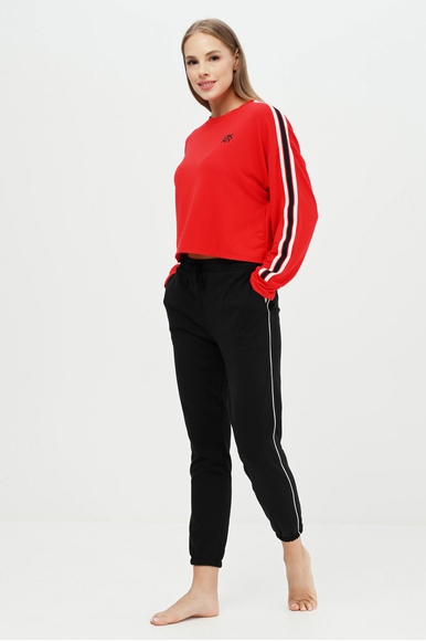 Красная женская укороченная толстовка DKNY YI2222534 купить в интернет-магазине Bestelle фото 3