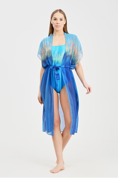 Бирюзовое платье пляжное женское  Gottex 23MS711 купить в интернет-магазине Bestelle фото 1