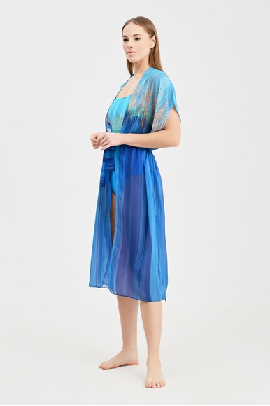 Бирюзовое платье пляжное женское  Gottex 23MS711 купить в интернет-магазине Bestelle фото 2