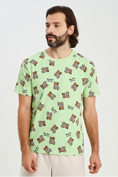 Мужская футболка Moschino 07024417 купить в интернет-магазине Bestelle фото 1