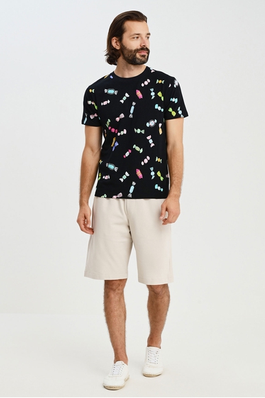 Мужская футболка Moschino 07044412 купить в интернет-магазине Bestelle фото 3