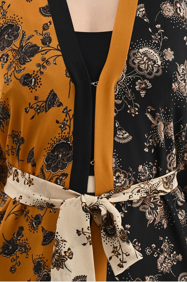 Пляжное шелковое платье с цветочным узором Maryan Mehlhorn M3920417 купить в интернет-магазине Bestelle фото 4