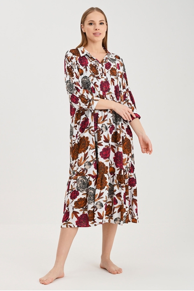 Пляжное платье с цветочным принтом Maryan Mehlhorn M3021406 купить в интернет-магазине Bestelle фото 1