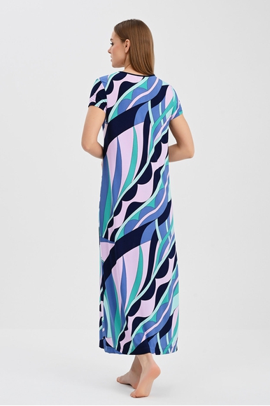 Свободное платье с абстрактным принтом Diamond Tea 23528 купить в интернет-магазине Bestelle фото 3