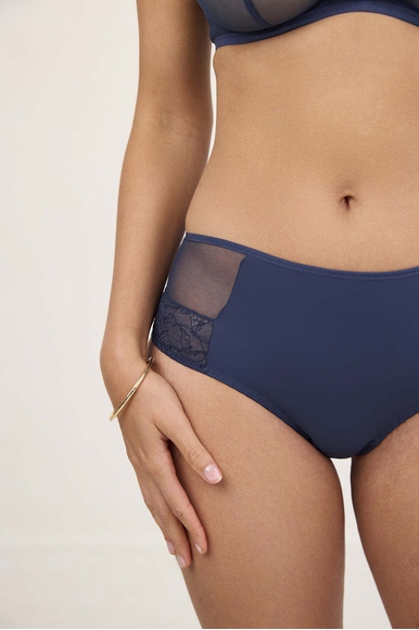 Женские синие трусы-хипстеры Maison Lejaby E12264 купить в интернет-магазине Bestelle фото 5