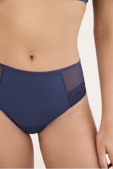 Женские синие трусы-хипстеры Maison Lejaby E12266 купить в интернет-магазине Bestelle фото 5