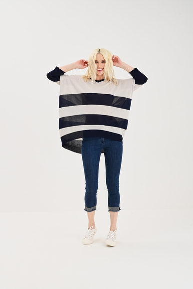 Женский джемпер в полоску Rocco Ragni E23-150-1513 купить в интернет-магазине Bestelle фото 2
