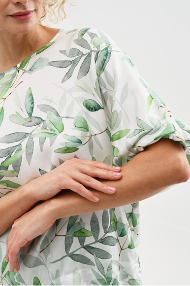 Женская летняя блузка с принтом Rocco Ragni E23-870-2587 купить в интернет-магазине Bestelle фото 2