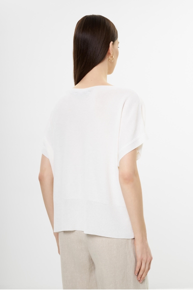 Женский белый джемпер Sarah Pacini 251.11.086 купить в интернет-магазине Bestelle фото 2