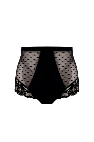 Женские черные высокие трусы-хипстеры макси Antigel ECH0617 купить в интернет-магазине Bestelle фото 2