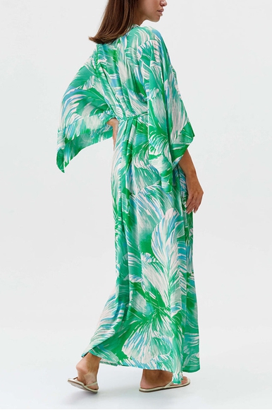 Длинное зеленое пляжное платье Melissa Odabash Edith SS 24 купить в интернет-магазине Bestelle фото 4