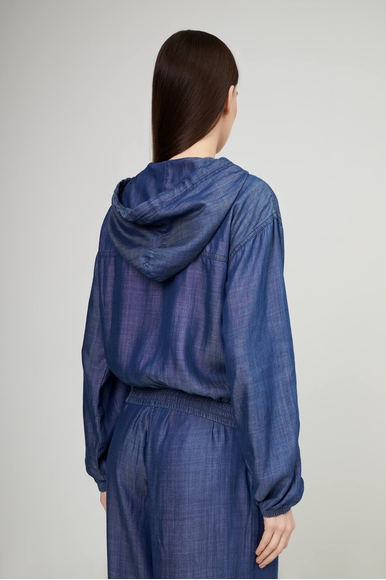 Женская синяя куртка TWINSET U&B 251LL2DAA купить в интернет-магазине Bestelle фото 2