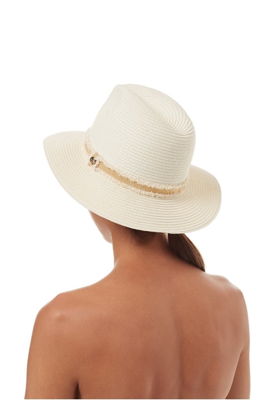 Шляпа Melissa Odabash FedoraHat_Cream_Gold купить в интернет-магазине Bestelle фото 3