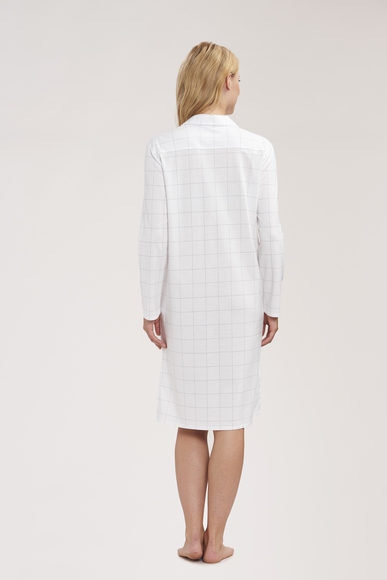 Женское домашнее хлопковое платье-рубашка в клетку Feraud 3883159 купить в интернет-магазине Bestelle фото 2