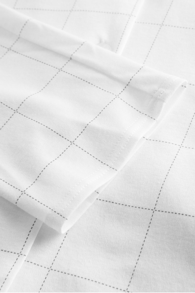 Длинная хлопковая сорочка-рубашка в клетку на пуговицах Feraud 3883159 купить в интернет-магазине Bestelle фото 10