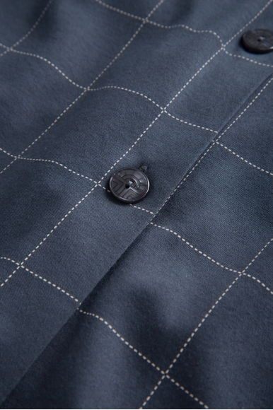 Длинная хлопковая сорочка-рубашка в клетку на пуговицах Feraud 3883159 купить в интернет-магазине Bestelle фото 4