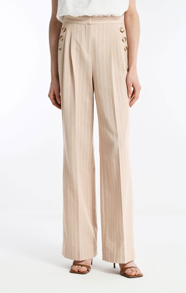 Классические женские брюки в полоску Caterina Leman SE6993-201 купить в интернет-магазине Bestelle фото 1