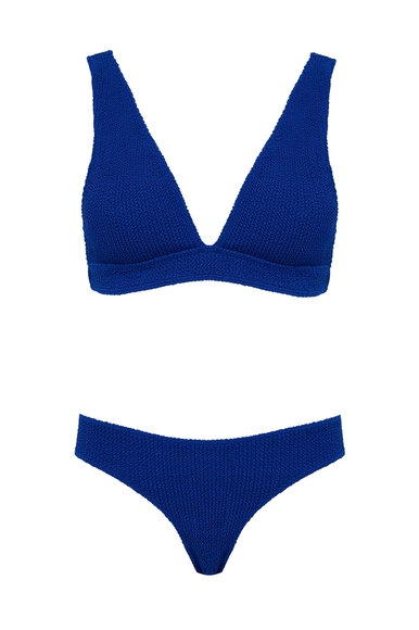 Раздельный синий купальник с мягкими чашками One Size Sorbet Island SWSP07 купить в интернет-магазине Bestelle фото 5