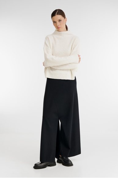 Женские чёрные широкие брюки Sarah Pacini 242.11.019 купить в интернет-магазине Bestelle фото 3