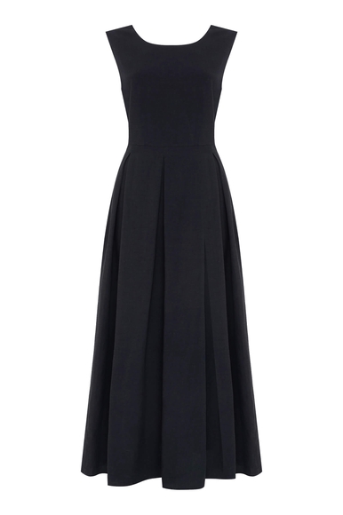 Чёрное длинное платье Milva Mi 2302 купить в интернет-магазине Bestelle фото 6