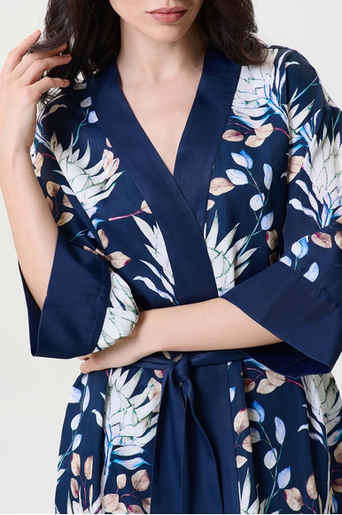  Женский длинный халат  Petit Pas 101159 купить в интернет-магазине Bestelle фото 4