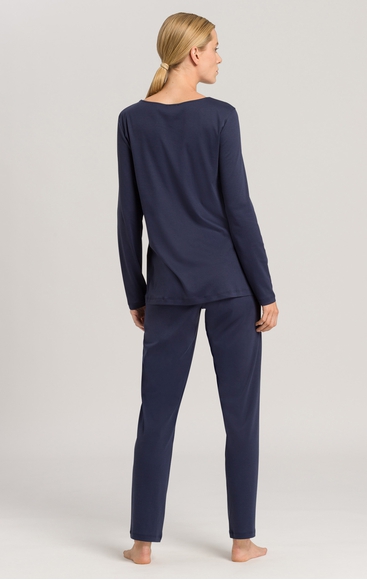  Женская хлопковая пижама с брюками  Hanro 077982 купить в интернет-магазине Bestelle фото 2