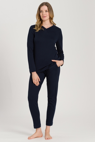  Женская хлопковая пижама с брюками  Hanro 076618 купить в интернет-магазине Bestelle фото 1