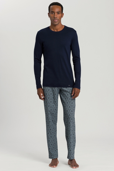 Мужская хлопковая пижама с брюками Hanro 075111 купить в интернет-магазине Bestelle фото 1