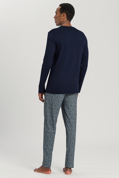 Мужская хлопковая пижама с брюками Hanro 075111 купить в интернет-магазине Bestelle фото 2