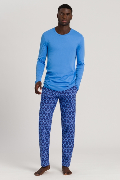 Мужская хлопковая пижама с брюками Hanro 075111 купить в интернет-магазине Bestelle фото 1
