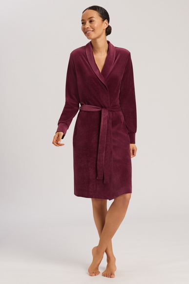Женский махровый халат миди Hanro 078773 купить в интернет-магазине Bestelle фото 1