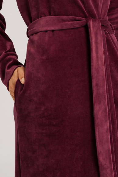 Женский махровый халат миди Hanro 078773 купить в интернет-магазине Bestelle фото 3