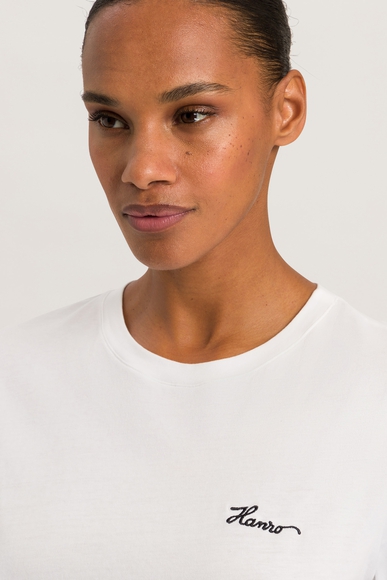 Женская белая футболка Hanro 078806 купить в интернет-магазине Bestelle фото 3