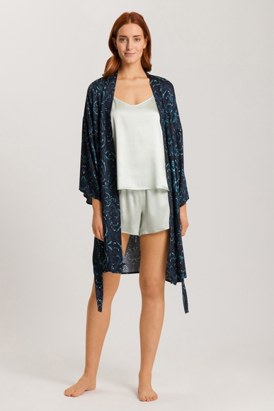  Женский короткий халат  Hanro 074837 купить в интернет-магазине Bestelle фото 4